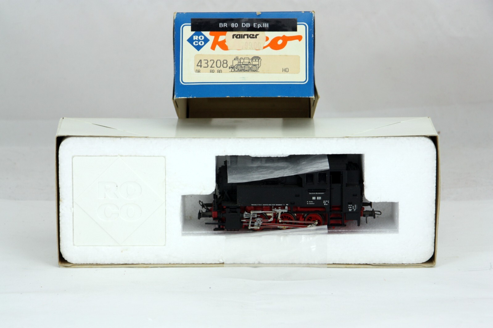 Roco BR 80 HOゲージ 鉄道模型 43208 Roco 43208 Locomotiva a Vapore Ho Serie Br 80 DRG in OVP | eBay