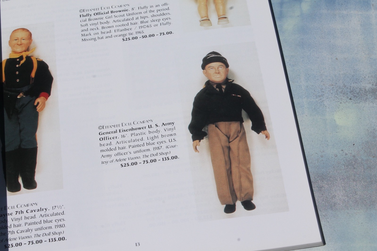 Dolls in Uniform by Joseph Bourgeois Collector’s Guide, 1995 Paperback