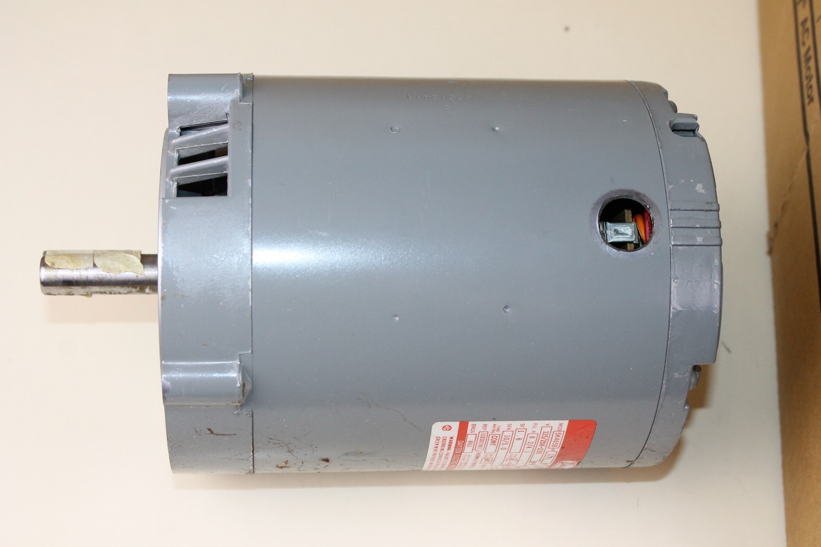 Dayton Motor 5K465B - 1/2 HP - 60 Hz - PH 1 - 115/208-230 V - 3450 RPM -