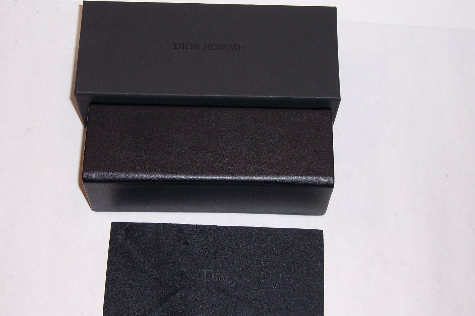 Pre-owned Dior Homme Black Tie 195/s Mzn-dc Blue/silver Mirror Sunglasses