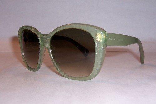 Pre-owned Alexander Mcqueen Sunglasses Amq 4193/s Green/brown K6h-db Authentic In Brown Gray