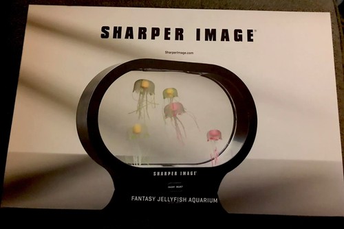 Sharper Image Fantasy Jellyfish Aquarium NEW in box