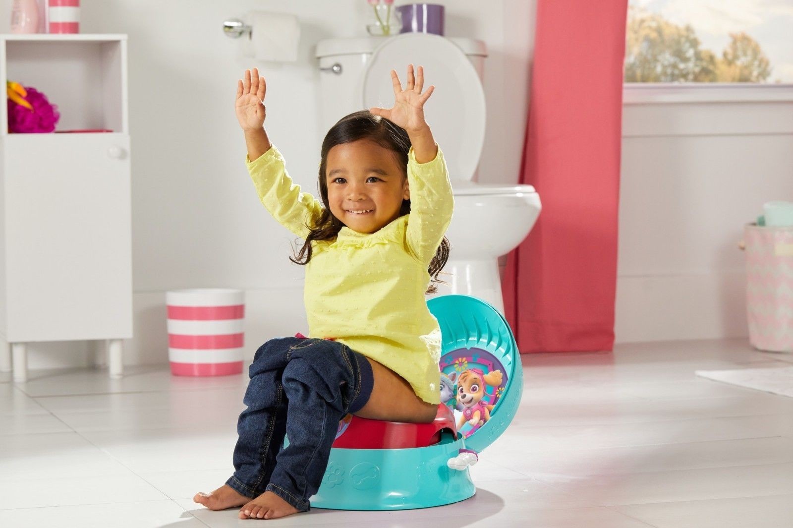 The First Years Nickelodeon Paw Patrol 3-In-1 Potty System Potty Trainer