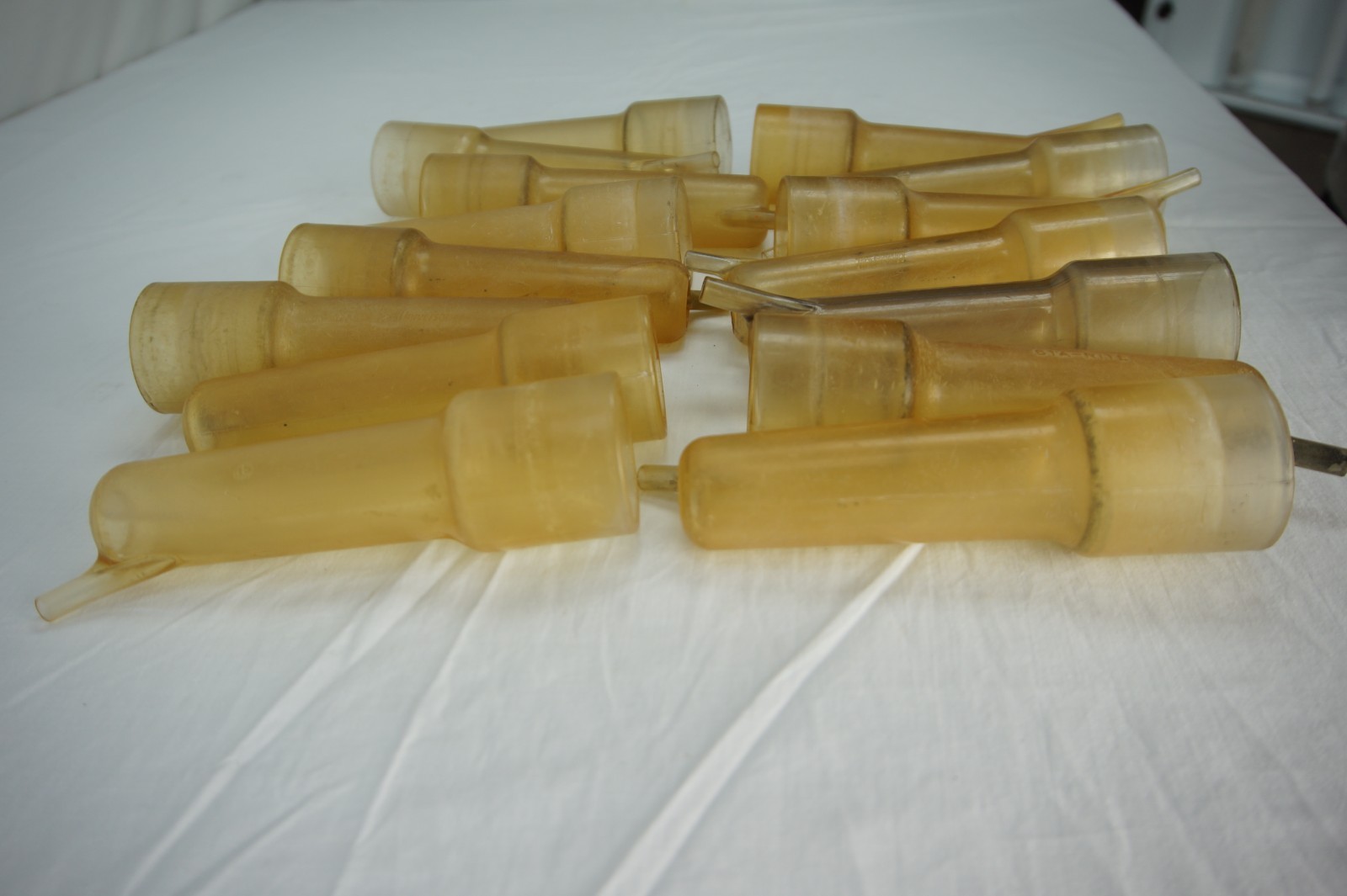Vtg. Universal Teat Cups Milking Machine Plastic Cow Dairy Milk ~ Bulk Lot of 15