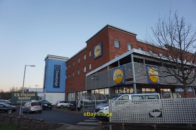 Photo 6x4 Lidl on Bolebridge Street, Tamworth Travelodge Tamworth Central c2022