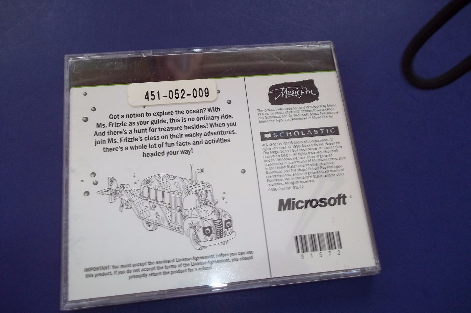 Microsoft Scholastic's The Magic School Bus Explores the Ocean