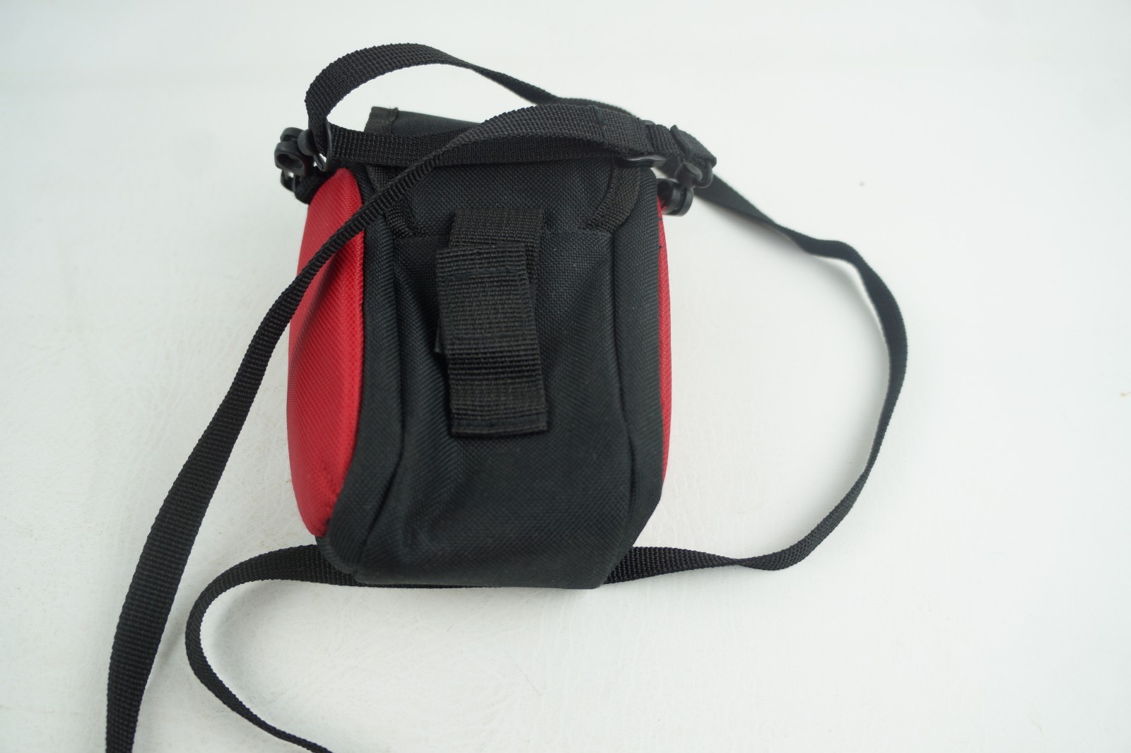 LeZura  Red Camera Case With Shoulder Strap
