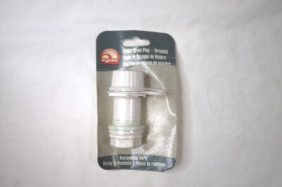 Igloo Replacement Threaded Drain Plug 24011 White for igloo coolers 65/100 quart