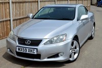 2009 Lexus IS 250 2.5 V6 SE-L Auto Euro 4 2dr CONVERTIBLE Petrol Automatic