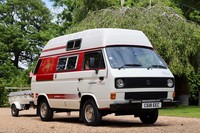 1986 Volkswagen Transporter T25 Holdsworth Camper Van + Matching Trailer. Incred