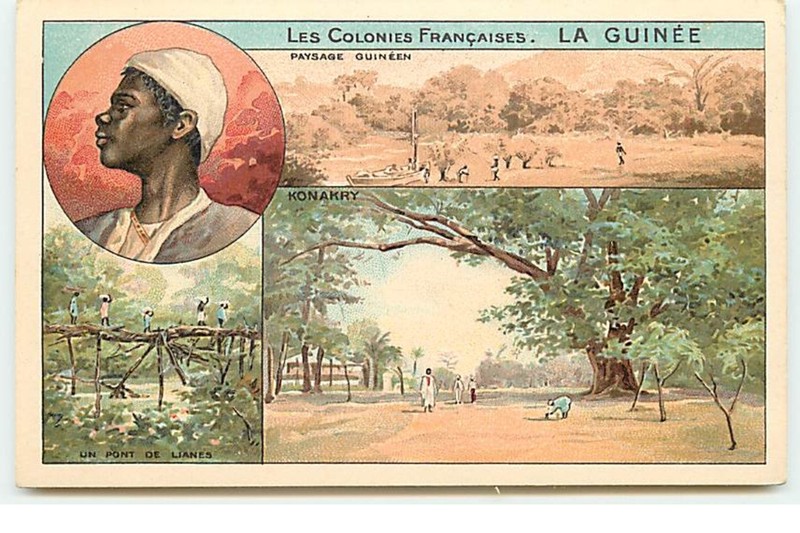 Les Colonies FranÃ§Aises : La GuinÃ©E - Paysage GuinÃ©En (Multi-Vues) - Pub - 20483