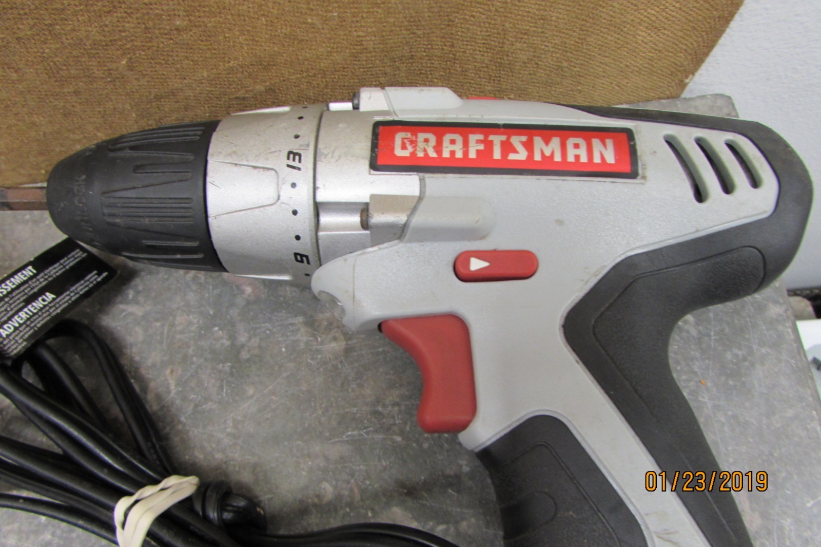 Craftsman 320.10003 Nextec 12V Volt Li-Ion 3/8
