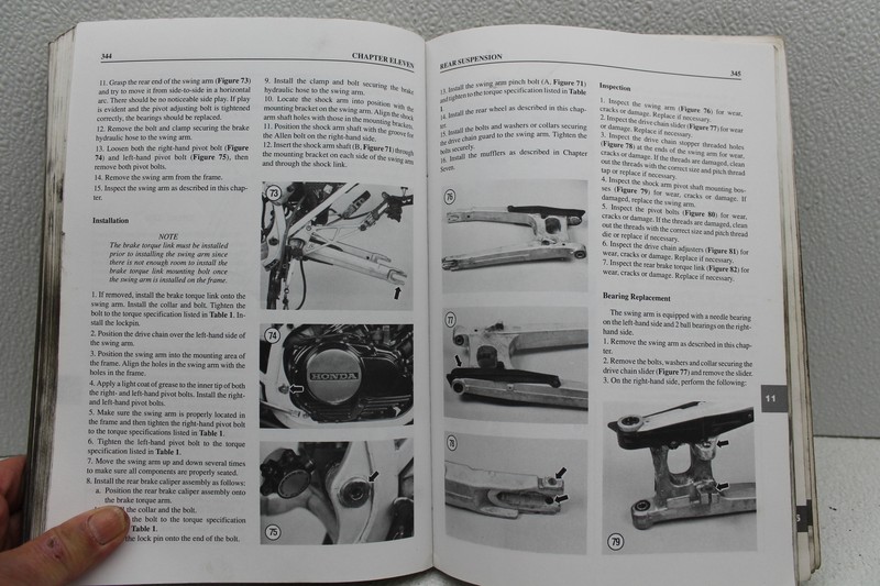 1983-1985 HONDA 700-1000CC V45 INTERCEPTOR REPAIR SERVICE MANUAL BOOK