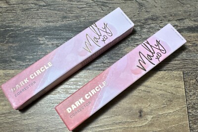 Mally Dark Circle Corrector (2) Deeper Eye Concealer 0.08 fl Oz Lot of 2