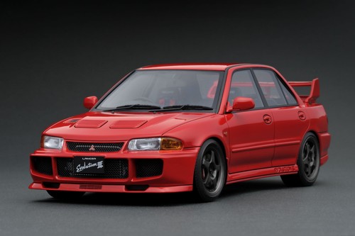 (未使用･未開封品)WIT&#39;S 1/43 LANCER GSR Evolution コルトンレッド 完成品 MARK43 1/43 Mitsubishi Lancer GSR Evolution III (CE9A