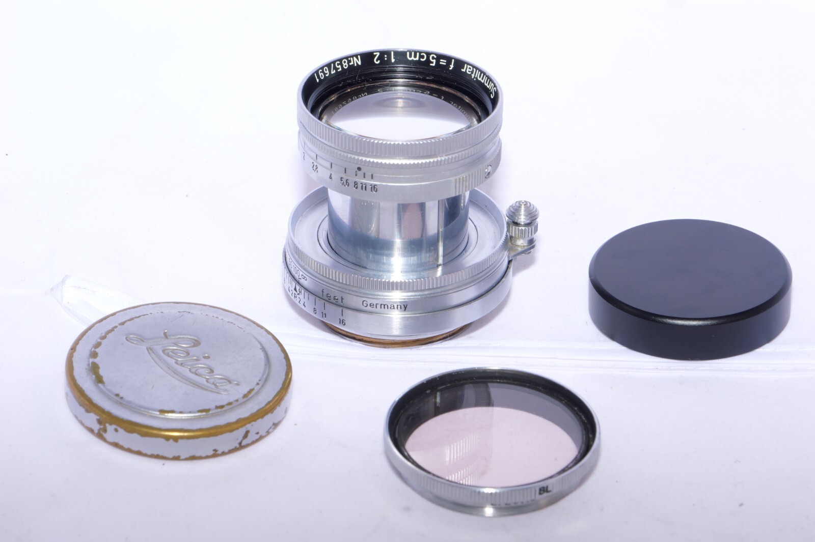 Leica summitar 50mm f2 l39マウント ライカ Leica L39マウント レンズ Summitar 50mm f2 沈胴式