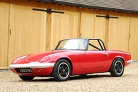 Lotus Elan S1,  1964.  Early Elan S1 with a Bourne Plastics Ltd. body shell.