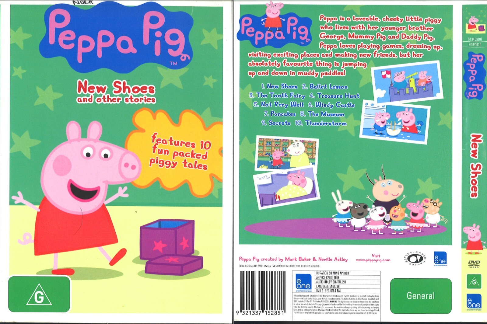 ペッバピッグ Peppa Pig Fire Engine and Other Stories NON-USA
