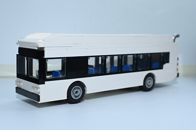 City Bus Transit American Custom compatible Built With LEGO  Bricks