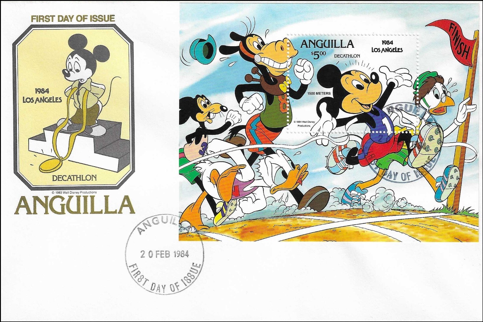 ディズニースタンプアート「Olympics」 ディズニースタンプアート「Olympics」 Mickey Disney Decathlon