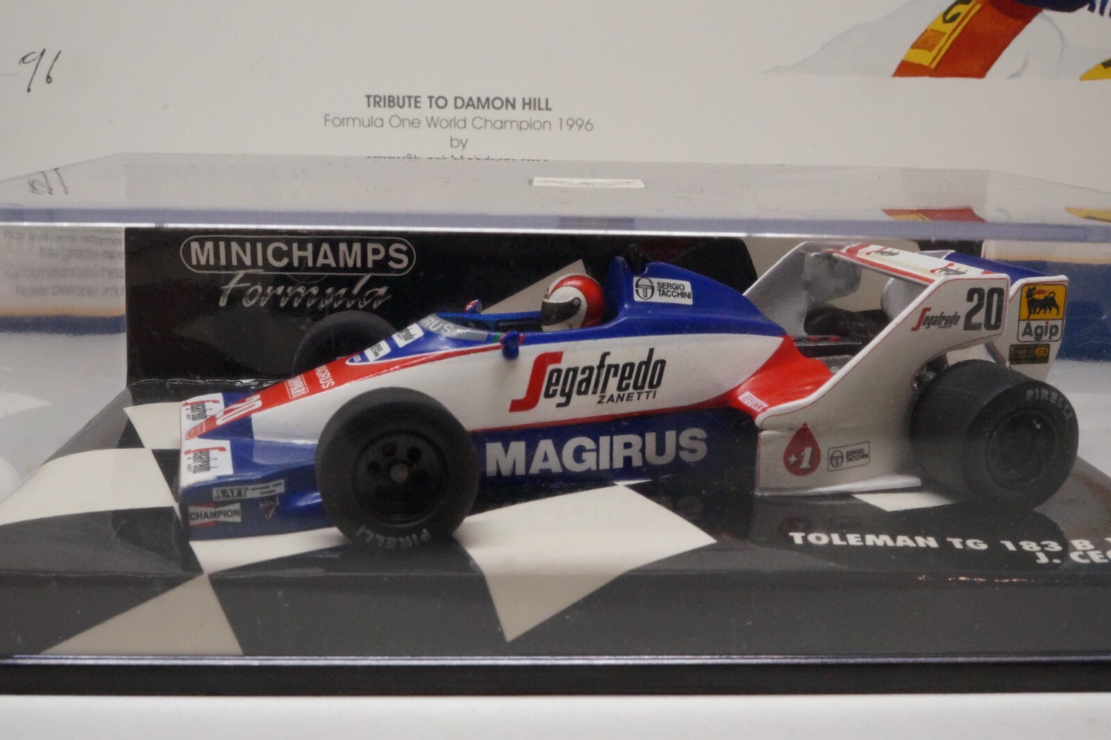 【激レア】MINI CHAMPS TOLEMAN TG 183B 1984 激レア】MINI CHAMPS TOLEMAN TG 183B 1984 Minichamps 1/43