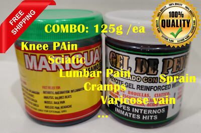 Pain relieving Gel/Ointment external Use arthritis back relief Combo  125g/ea !!