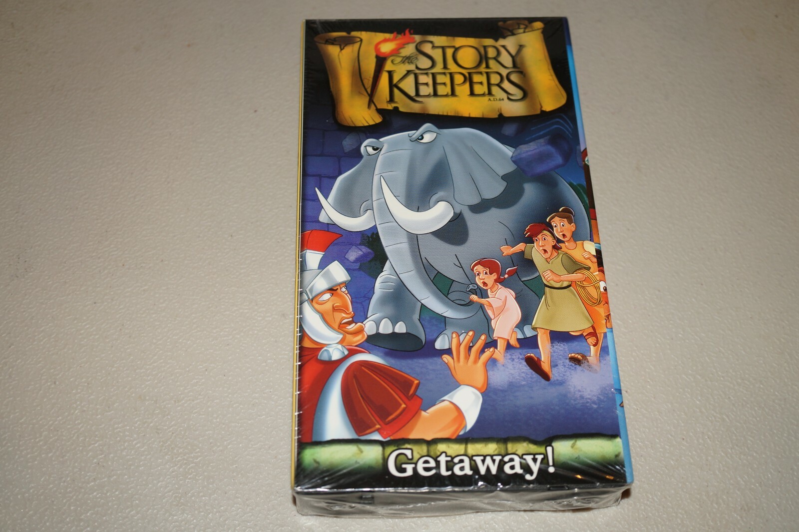 - Lot of 4 - The Story Keepers VHS Tapes by Focus on the Family Zonderkids