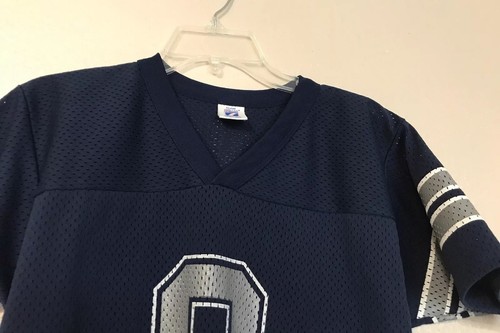 Vintage NFL Troy Aikman #8 Logo Jersey Dallas Cowboys Size Youth Large