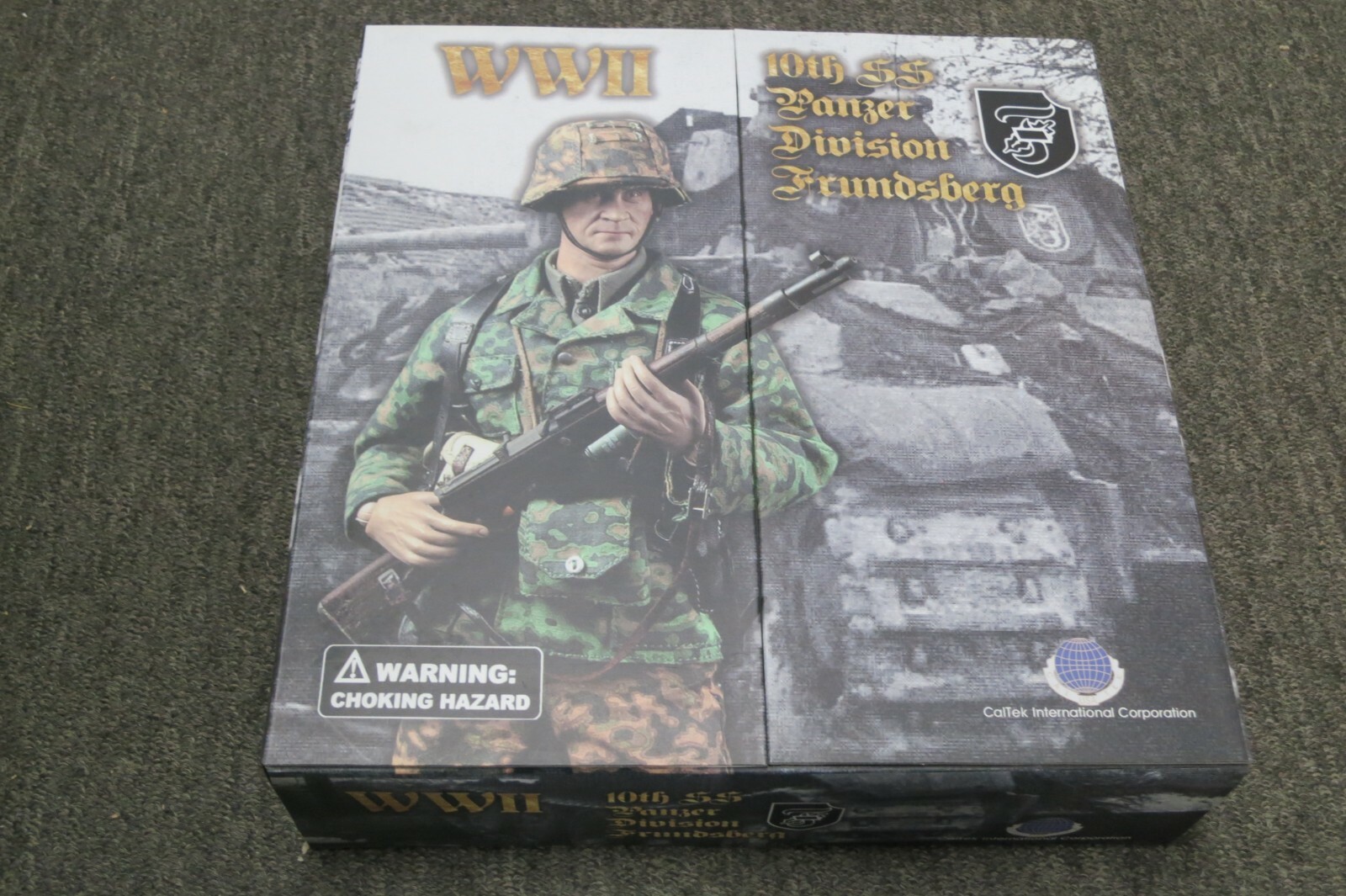 CAL TEK WWII 10th SS Panzer Division Frundsberg 1/6th Figure CAL TEK WWII 10th SS Panzer Division Frundsberg 1/6th Figure