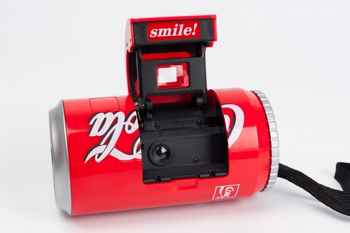 COCA-COLA can CAMERA 35mm Camera in disguise, Toy, novelty