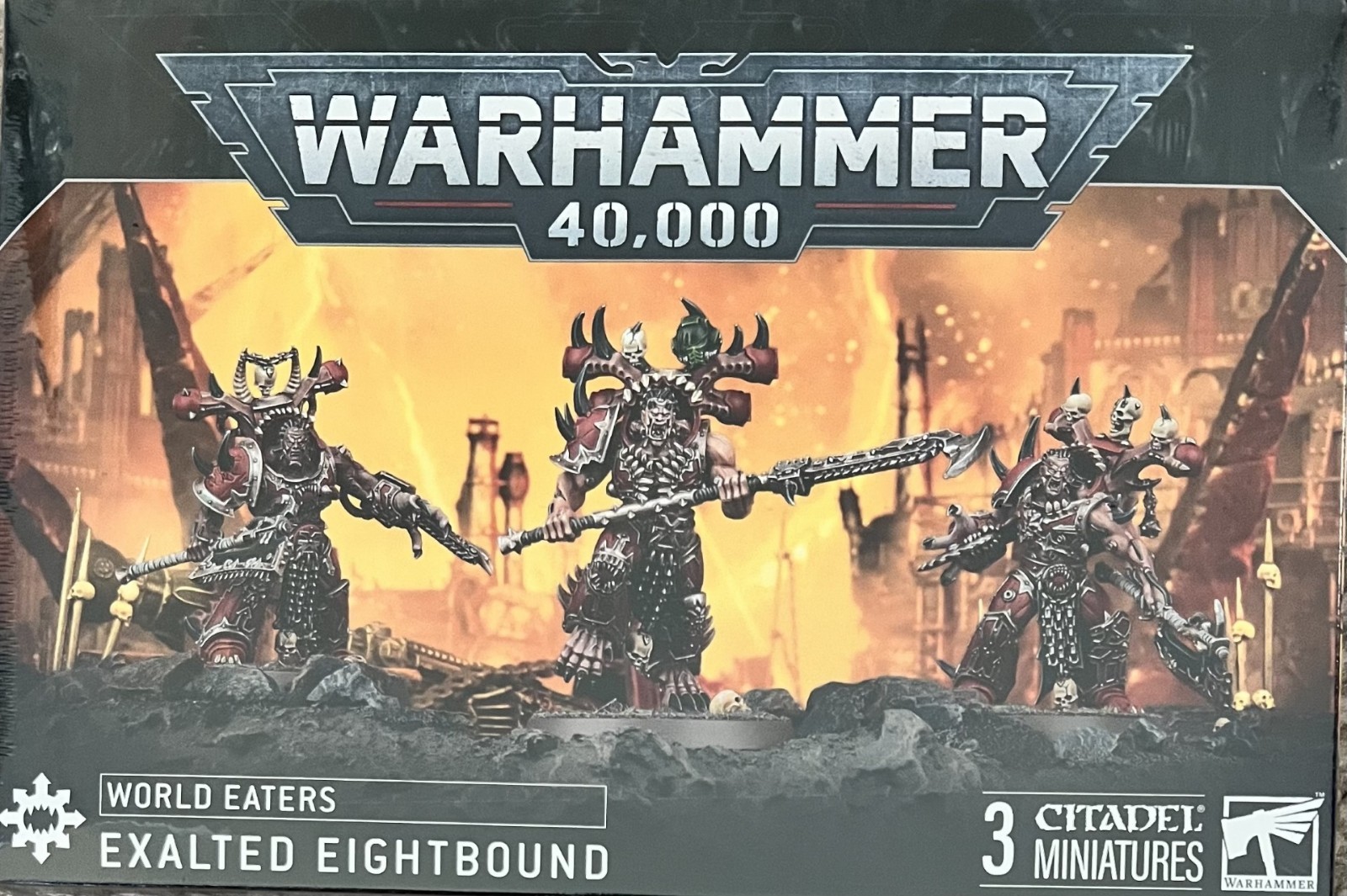 WARHAMMER 40K 40,000 WORLD EATERS EXALTED EIGHTBOUND 43-72