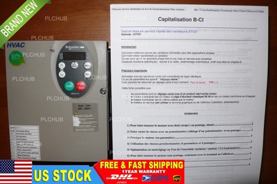 SCHNEIDER ELECTRIC ATV21HU30N4 ALTIVAR 21 TRIPHASE 380V 3kW SPEED DRIVE-
