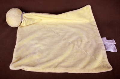 Carter's Precious Firsts * DUCK lovey security blanket RATTLE Plush doll 2011