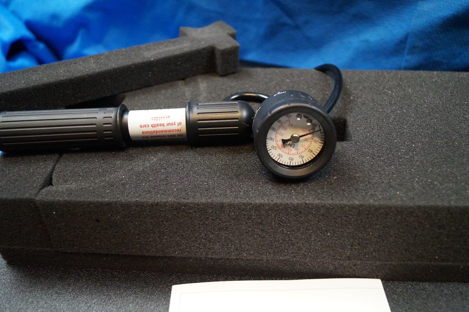 Saunders Lumbar Hometrac Deluxe Traction Device in Case With Manual