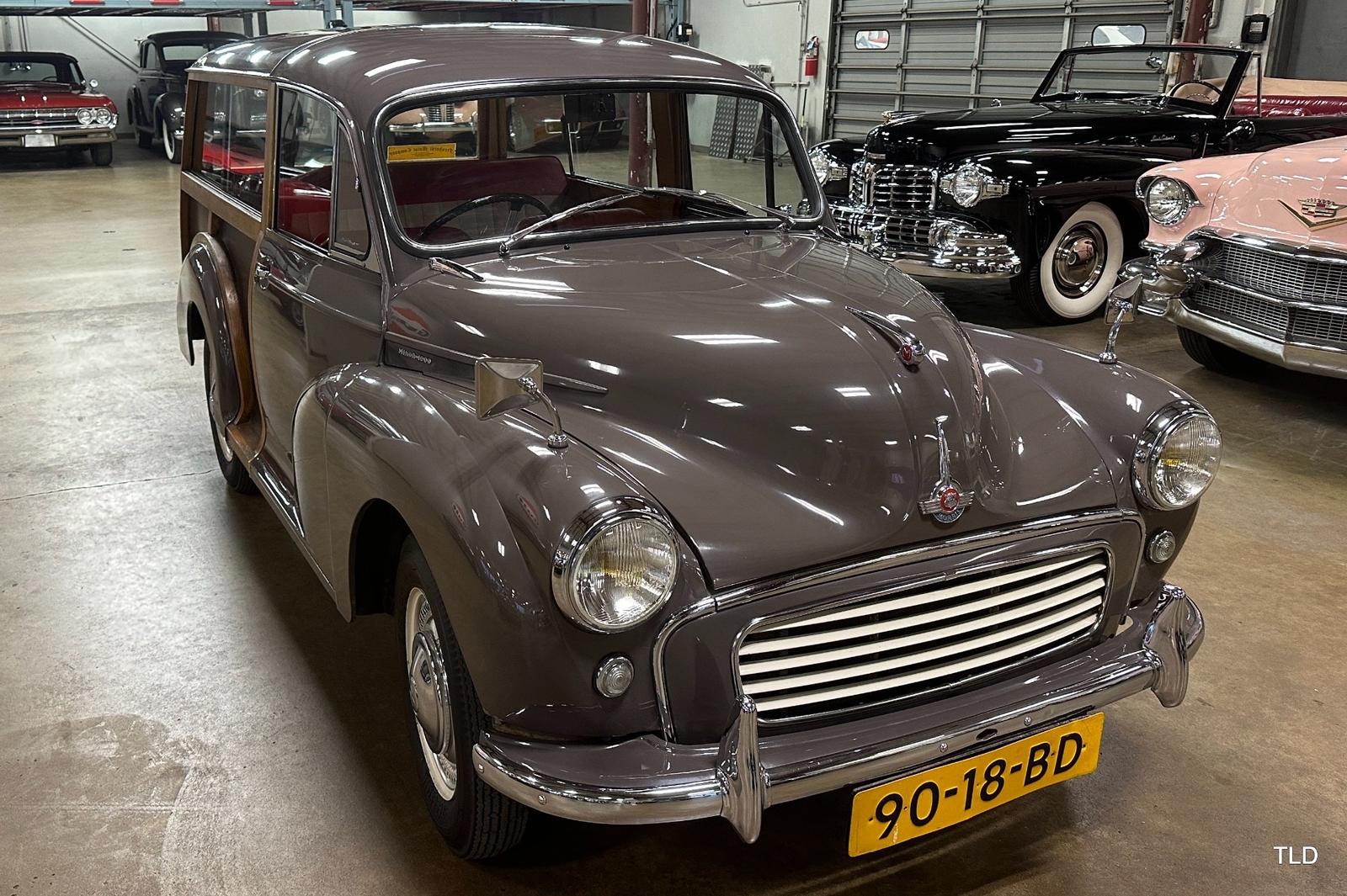 1965 Morris Minor 1000 Traveller Estate Wagon, Gray & Woodwork with 17912 Miles