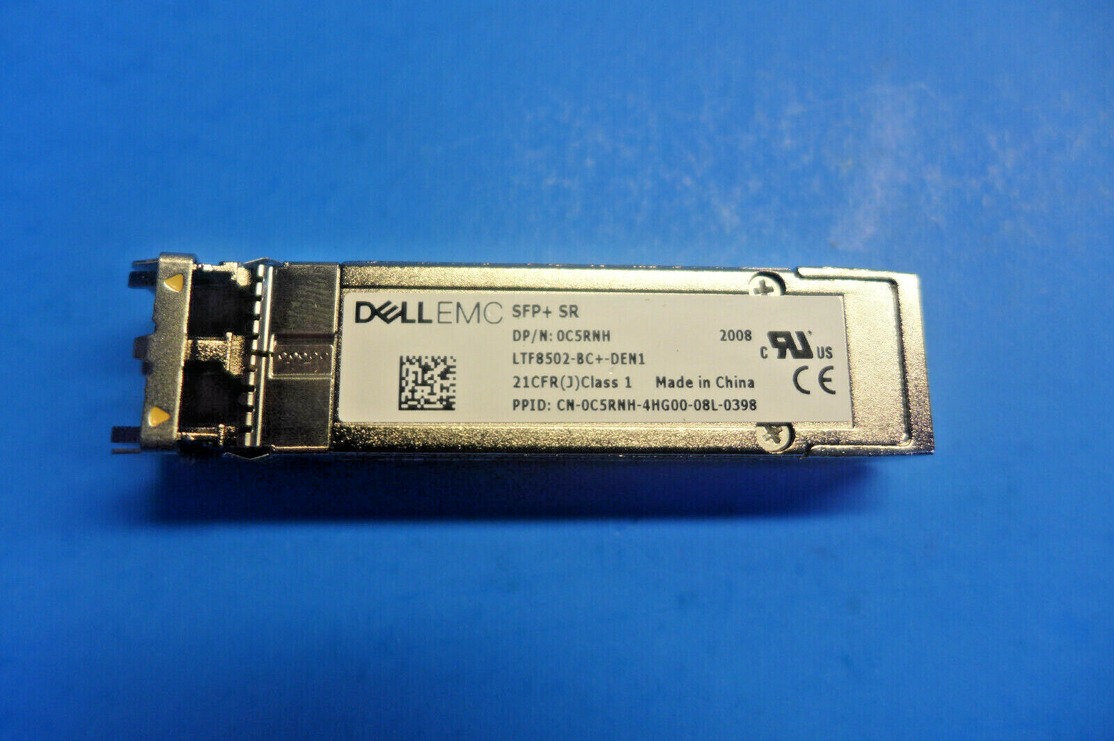 Dell 10GBASE-SR SFP+ SR 850bm Transceiver Module LTF8502-BC Dell 10GBASE-SR SFP+ SR 850bm Transceiver Module LTF8502-BC