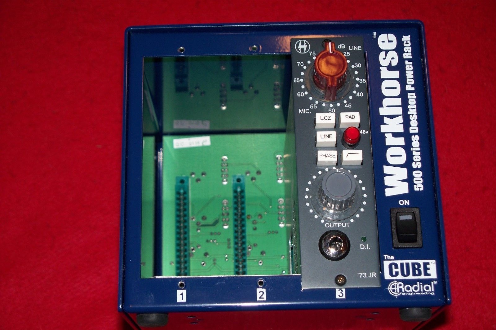 Heritage Audio (HA) '73 Jr.500 Series Microphone/DI Preamp