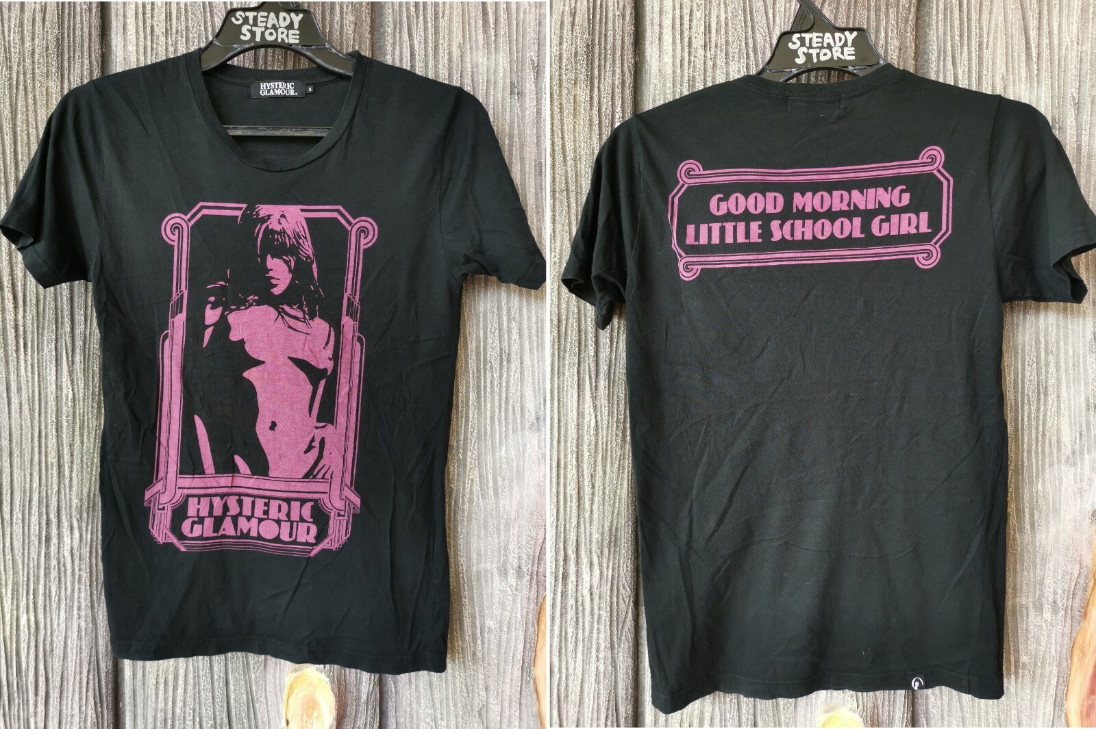 vintage hysterics nude girl design tee