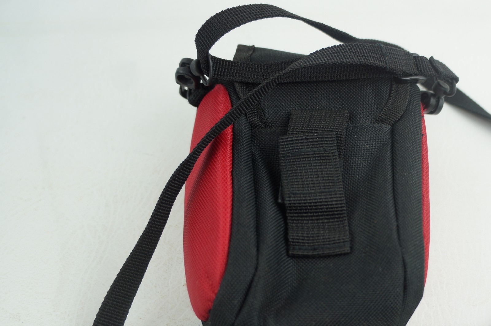 LeZura  Red Camera Case With Shoulder Strap