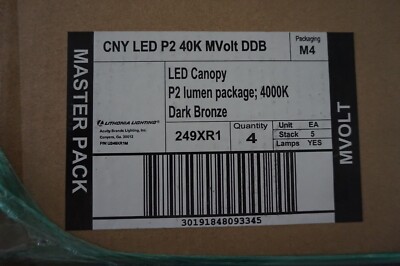 Lithonia Lighting CNY LED P2 MVOLT M2 CS Contractor Select 1 - Bronze