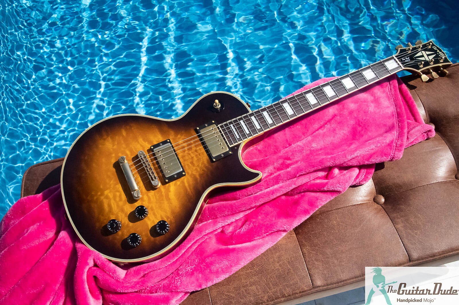 1992 Orville by Gibson LPC-QM Les Paul Custom - KILLER Quilt