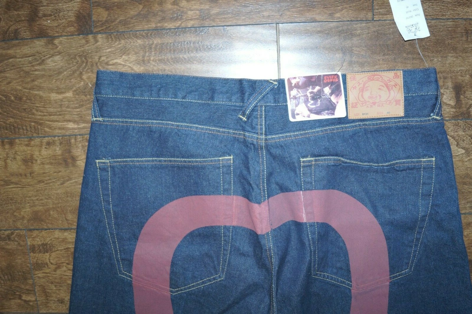 Джинсы Evisu Genes Men's Jeans 40 x 24 