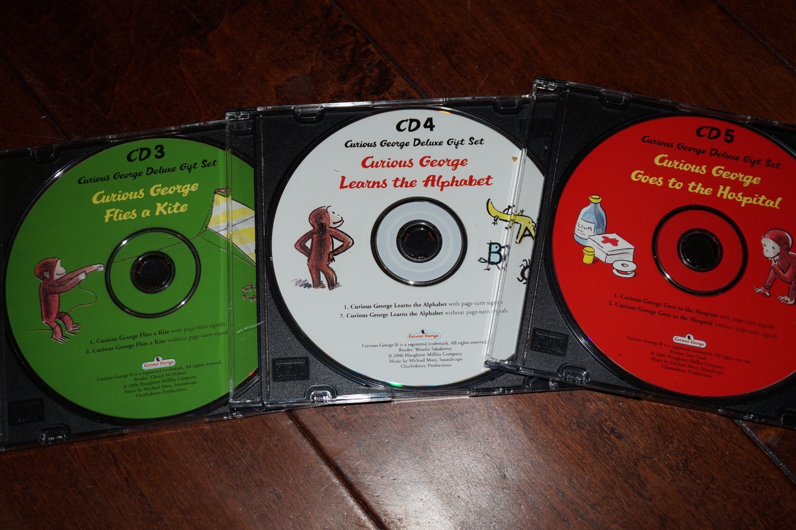 (Lot of 11) Scholastic Audio Book CDs: Llama Llama, Pete the Cat, Curious George