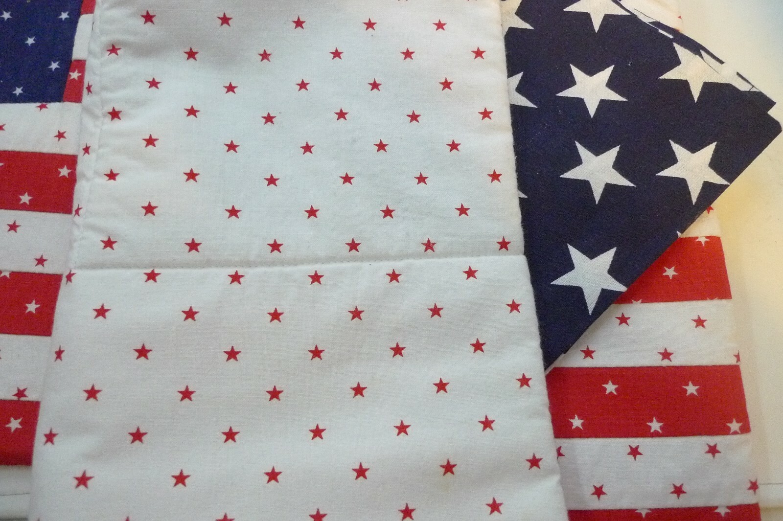 July 4th Flag Lot 4 Napkins Table Placemats 12