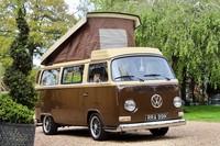 1971 Volkswagen Transporter Window Camper Van. RHD. Pop Top. Fully Restored & Ma