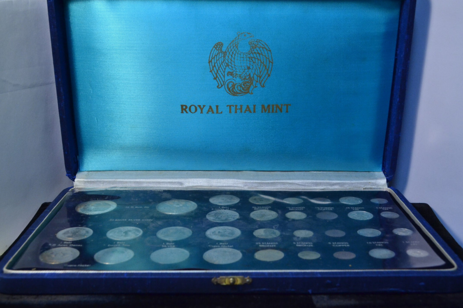  Thai Mint タイのお金、ロイヤルタイ民とセット　シルバー Thai Mint タイのお金、ロイヤルタイ民とセット シルバー Royal