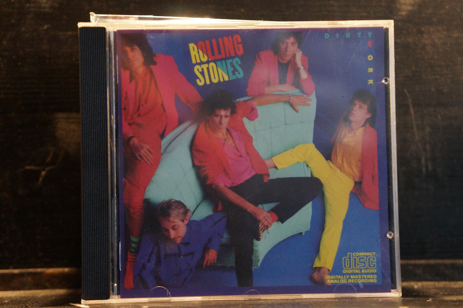 洋楽 red sealed Dirty Work The Rolling Stones The Rolling Stones DIRTY WORK Sealed Vinyl Album, LP, Red
