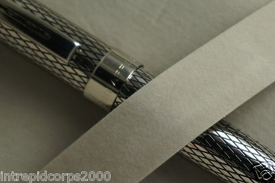 Sheaffer Prelude Signature Palladium,Diamond cut Imperial Pattern Rollerball pen
