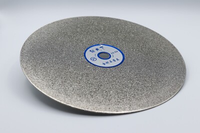 TechDiamondTools Diamond Lapidary Flat Lap Disc 8'' Double Sided