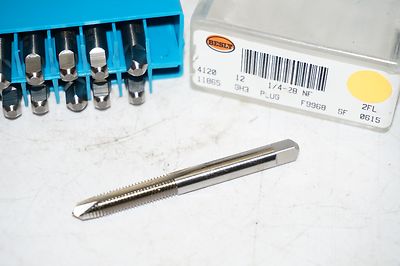 BESLY 1/4''-28 NF GH3 HSS 4120 Spiral Point  2 Flutes Plug Tap 11865 USA